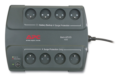 APC APC Back-UPS 400, FR Stand-by (Offline) 0,4 kVA 240 W 8 AC-uitgang(en)