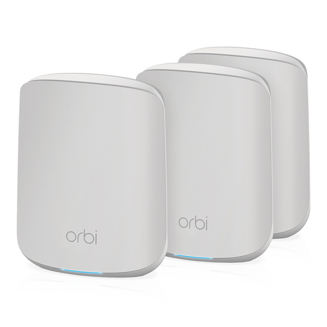 Netgear RBK353-100EUS Orbi WLAN-System 1x Router, 2x Extender