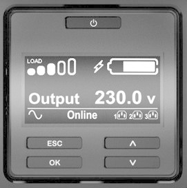 APC Smart-UPS On-Line SRT3000RMXLI Noodstroomvoeding - 3000VA, 8x C13 & 2x C19, rackmount