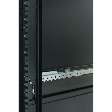 APC NetShelter SX 42U 750mm(b) x 1070mm(d) 19" IT rack, behuizing met zijpanelen, zwart