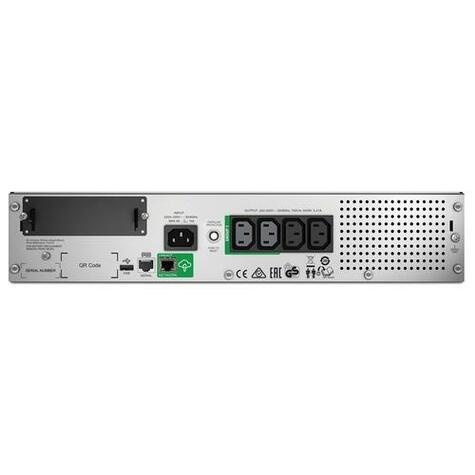 APC Smart-UPS SMT750RMI2UC Noodstroomvoeding - 4x C13, USB, Rack Mountable, SmartConnect, 750VA