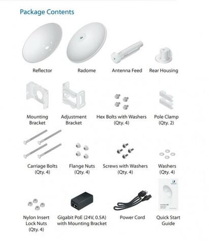 Ubiquiti PowerBeam 5AC-500 - 450+ Mbps