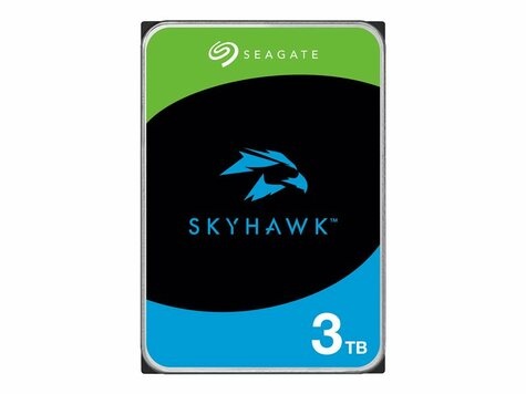 Seagate SKY HAWK ST3000VX015 3TB intern 3,5" SATA 6Gb/s