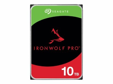 Seagate 8.9cm (3.5") 10TB SATA3 IronWolf Pro 7200 256MB intern