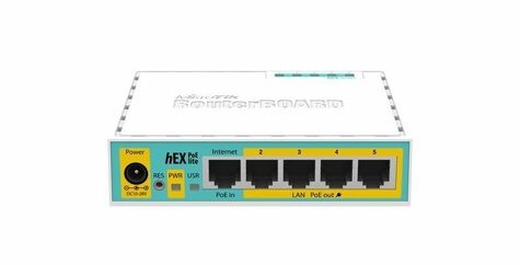MikroTik hEX PoE Lite - RB750UPr2