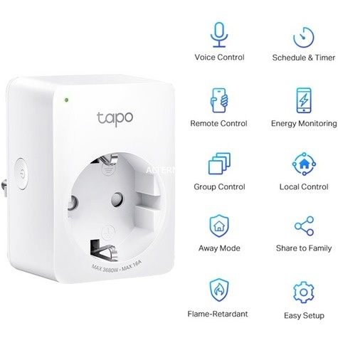 TP-Link Smart mini Wifi-stopcontact TAPO110 set van 4