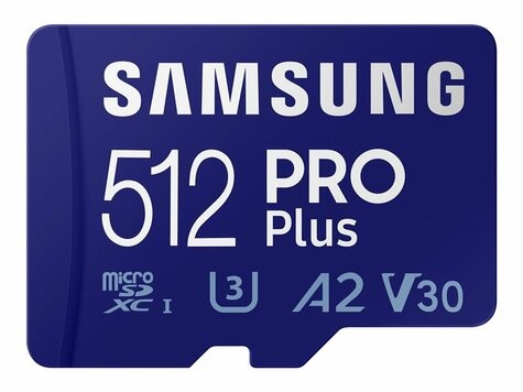 Samsung SD MicroSD Card 512GB Samsung SDXC PRO Plus (2021)(CL10)