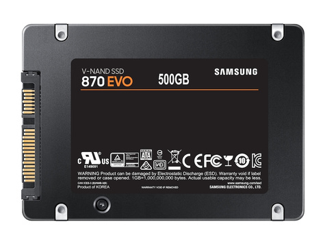 Samsung 500GB 2,5" SATA3 870 EVO 560/530 Retail
