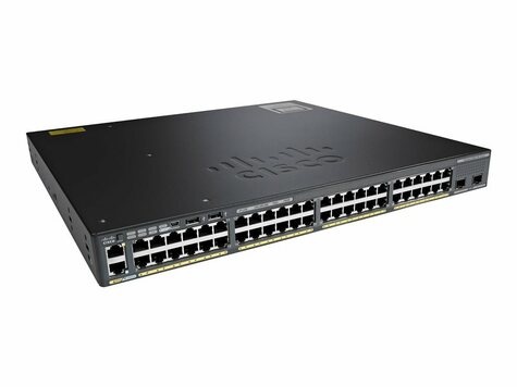 Cisco NWork Catalyst 2960-X 48 GigE PoE 370W  2 x 10G SFP+ LAN Bas