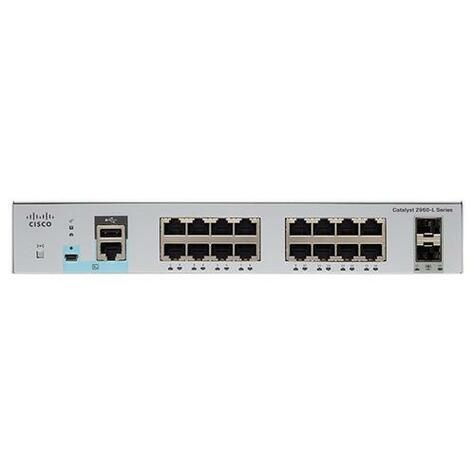 Cisco NWork C2960 with 16 ports  2 SFP