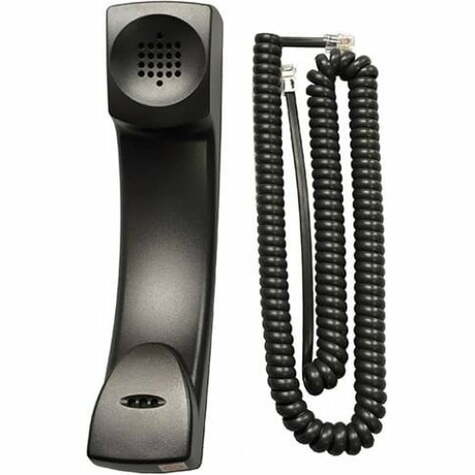 Poly Voice handset and cord for VVX 201