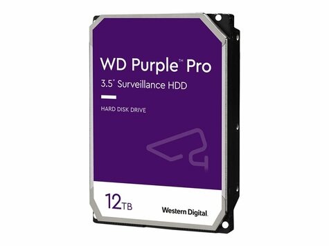 Western Digital WD Purple Pro 8.9cm (3.5") 12TB SATA3 7200  256MB WD121PURP intern bulk