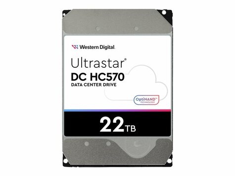 Western Digital 22TB WD Ultrastar DC HC570 (SATA 6Gb/s) WUH722222ALE6L4