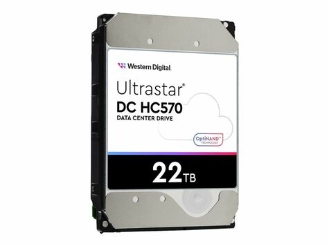 Western Digital 22TB WD Ultrastar DC HC570 (SATA 6Gb/s) WUH722222ALE6L4