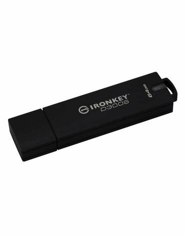 Kingston 64GB D300S AES 256 XTS Encrypted USB Drive