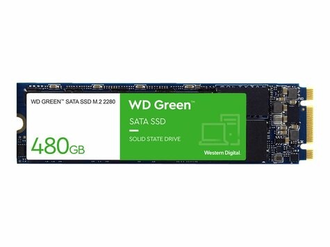 Western Digital SSD WD Green  M.2 2280     480GB SATA3 intern