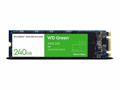 Western Digital SSD WD Green  M.2 2280     240GB SATA3 intern