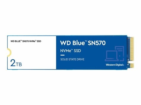 Western Digital 2TB M.2 PCIe NVMe WD Blue SN570 TLC/3500/3500