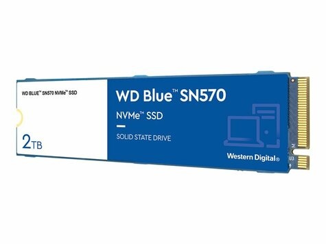 Western Digital 2TB M.2 PCIe NVMe WD Blue SN570 TLC/3500/3500