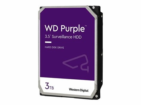 Western Digital WD Purple     8.9cm (3.5")  3TB SATA3 5400  256MB WD33PURZ