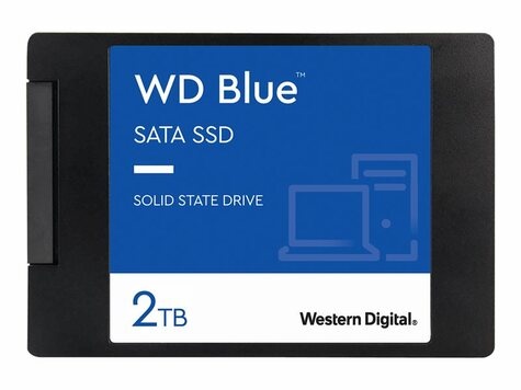 Western Digital Western Digital SSD WD Blue   2,5" (6.4cm)   2TB SATA3             7mm intern