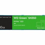 Western Digital Western Digital 480GB M.2 PCIe NVMe WD Green SN350 TLC/2400/1650