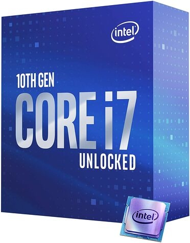 Intel Core i7 10700K  LGA1200 16MB Cache 3,8GHz retail