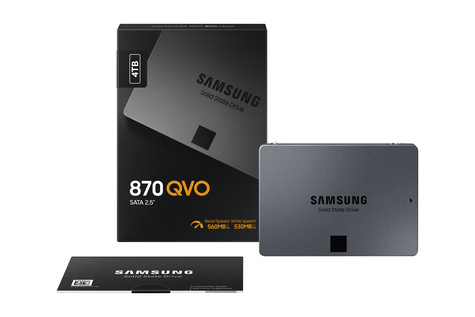 Samsung 4TB 2,5" SATA3 870 QVO MLC/560/530 Retail