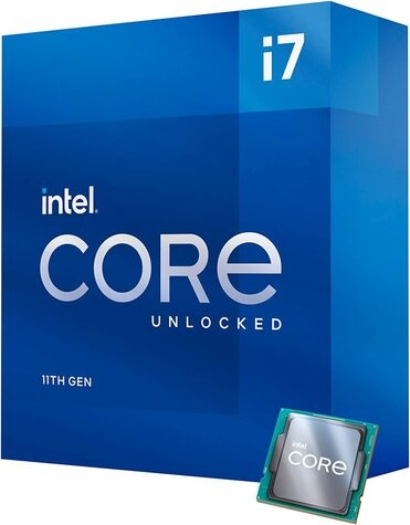 Intel 1200 Core i7 11700K 125W / 3,6GHz / BOX