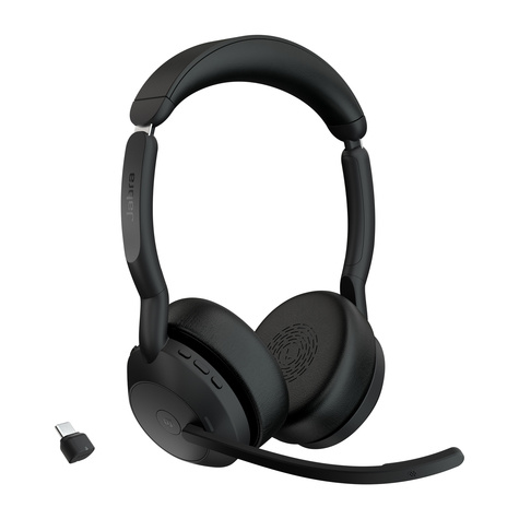 Jabra Evolve2 55 MS Stereo + Link 380c