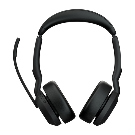 Jabra Evolve2 55 MS Stereo + Ladestation + Link 380c