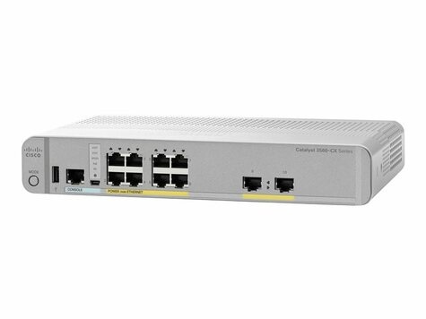 Cisco NWork Catalyst 3560-CX PD PSE 8 Port PoE 1G Uplink