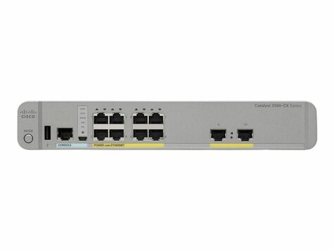 Cisco NWork Catalyst 3560-CX PD PSE 8 Port PoE 1G Uplink