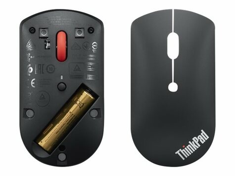 Lenovo Maus wireless - ThinkPad Bluetooth Silent Mouse Schwa