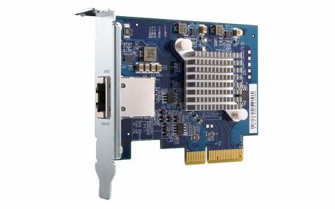 QNAP Single-port 10Gbase-T 10GbE network expansion card)