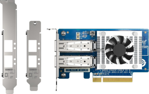 QNAP QXG-25G2SF-CX6 Netwerkadapter PCIe 25GBE SFP28