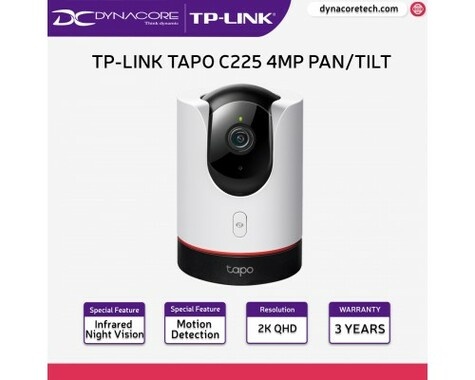 TP-Link TAPO C225 WiFi/4MP/2-Way Audio/IR