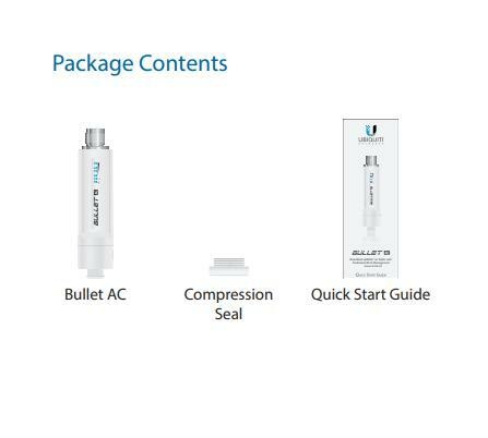 Ubiquiti Bullet AC, Dual Band Bullet AC - B-DB-AC