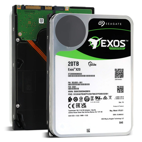 Seagate Exos X20 ST20000NM002D - 12TB