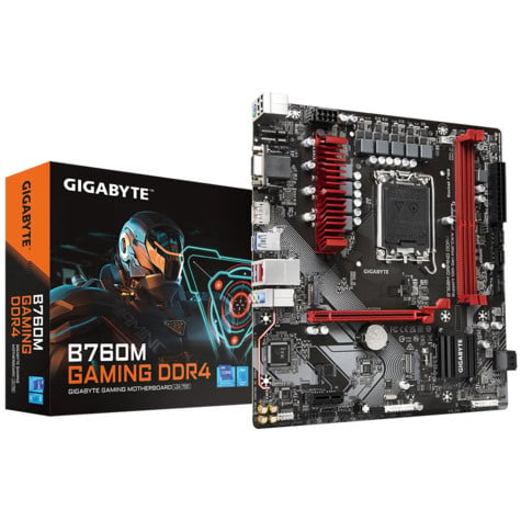 Gigabyte 1700 B760M GAMING DDR4 - DDR4/2xM.2/DP/HDMI/VGA