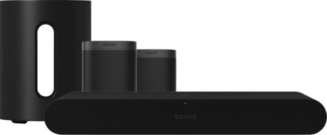 Sonos Ray 5.1 + One SL (2 x) + Sub Mini Zwart
