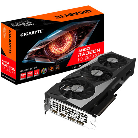 Gigabyte 6650XT RX Gaming OC 8G 8GB/2xDP/2xHDMI