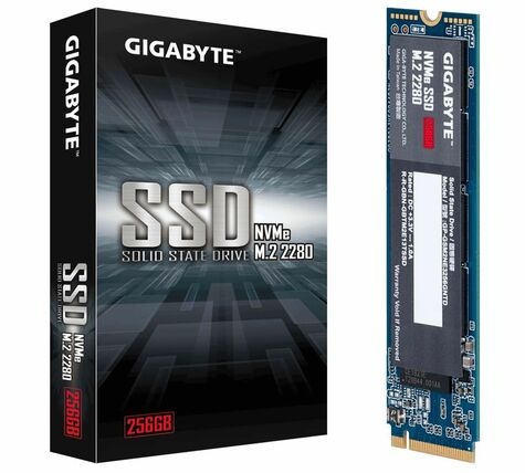 Gigabyte SSD 256GB Gigabyte M.2  PCI-E   NVMe