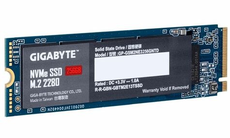 Gigabyte SSD 256GB Gigabyte M.2  PCI-E   NVMe