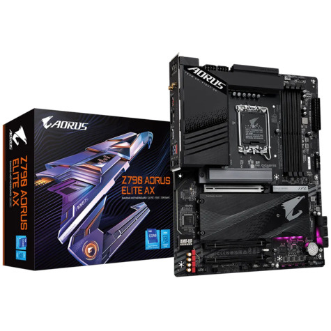 Gigabyte Gigabyte AORUS Z790 ELITE AX - 1.0 - motherboard - ATX - LGA1700 Socket - Z790