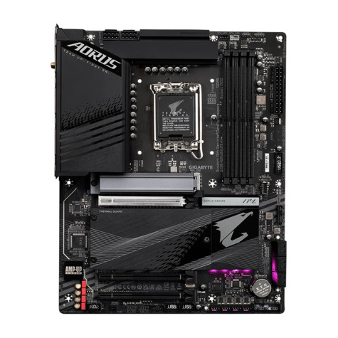 Gigabyte AORUS Z790 ELITE AX - 1.0 - motherboard - ATX - LGA1700 Socket - Z790