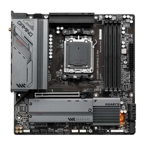 Gigabyte B650M GAMING X AX - 1.X - motherboard - micro ATX - Socket AM5 - AMD B650