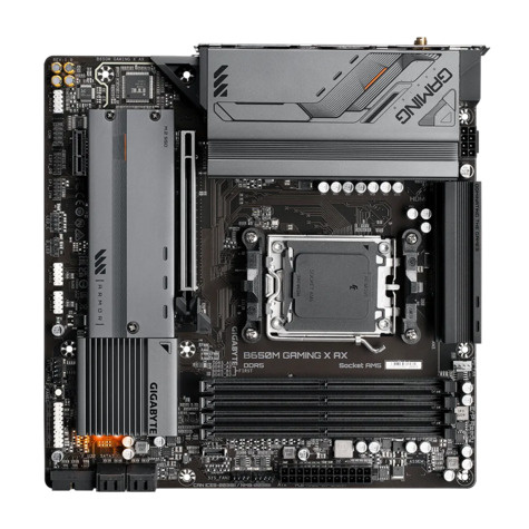 Gigabyte B650M GAMING X AX - 1.X - motherboard - micro ATX - Socket AM5 - AMD B650