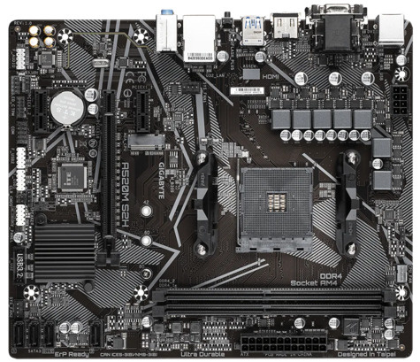 Gigabyte AM4 A520M S2H - M.2/DP/HDMI/DVI/VGA/ÂµATX