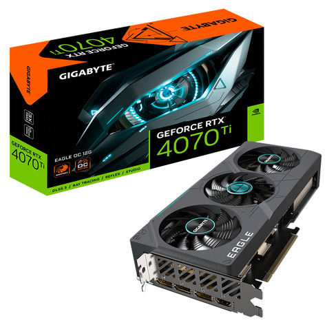 Gigabyte RTX 4070 Ti 12GB Gigabyte Eagle OC 2.0 GDDR6X 3Fan